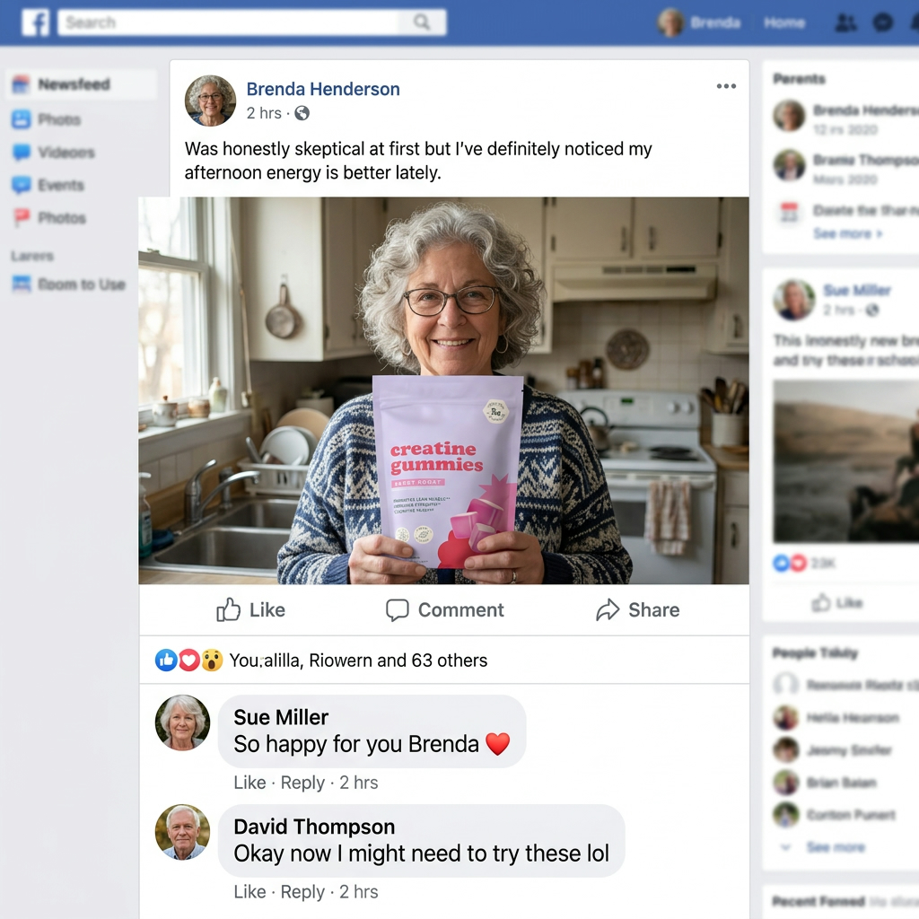 Facebook review from Brenda Henderson